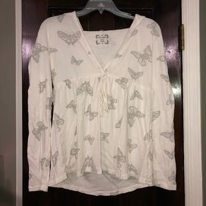 Long Sleeve Tee Shirt Hoodie